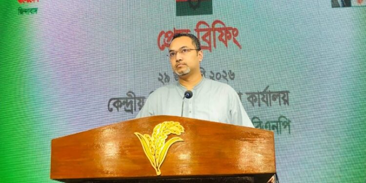 শেরপুরের ঘটনা অনাকাঙ্ক্ষিত, সুষ্ঠু তদন্ত চায় বিএনপি : মাহদী আমিন