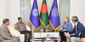 আইজিপির সঙ্গে ইউনেস্কো প্রতিনিধিদলের সাক্ষাৎ