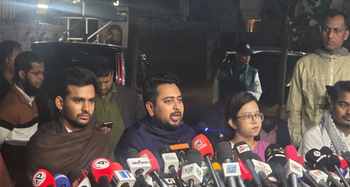 ভোট সুষ্ঠু না হলে দায় সরকারের: নাহিদ ইসলাম