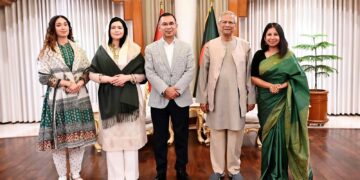 প্রধান উপদেষ্টার সঙ্গে তারেক রহমানের সৌজন্য সাক্ষাৎ