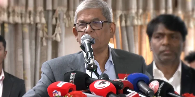 ধর্মকে নয় সোজাপথে রাজনীতি করুন : মির্জা ফখরুল