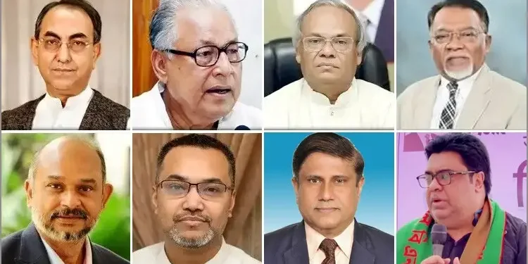 নবনির্বাচিত উপদেষ্টাদের দপ্তর বণ্টন করে গেজেট প্রকাশ