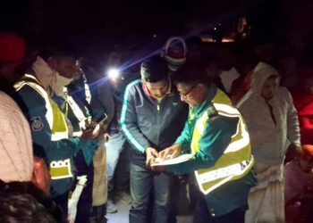 নেশার টাকা না পেয়ে মাকে কুপিয়ে হত্যা