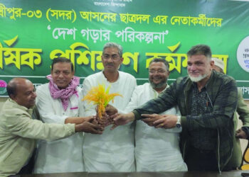 বিএনপির প্রার্থীকে সমর্থন দিয়ে সরে দাঁড়ালেন স্বতন্ত্র প্রার্থী