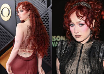 ৬৮তম আসরে প্রায় নগ্ন হয়ে রেড কার্পেটে গায়িকা