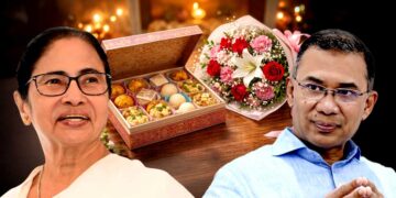মিষ্টি আর ফুল পাঠালেন মমতা