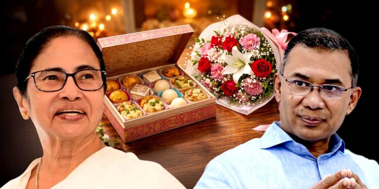 মিষ্টি আর ফুল পাঠালেন মমতা