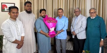 এনসিপি আহ্বায়ক নাহিদ ইসলামের বাসায় তারেক রহমান