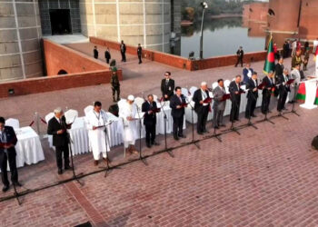 শপথ নিলেন ২৫ মন্ত্রী