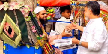 ঢাকা-১৫ আসনে মিল্টনের ধানের শীষের গণজোয়ার