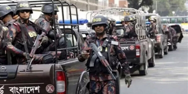 রাজধানীতে ৬ প্লাটুন বিজিবি মোতায়েন