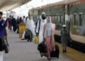 নির্ধারিত সময়ে ছাড়ছে ট্রেন, স্বস্তিতে যাত্রীরা