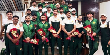 ঢাকায় পৌঁছেছে পাকিস্তান ক্রিকেট দল