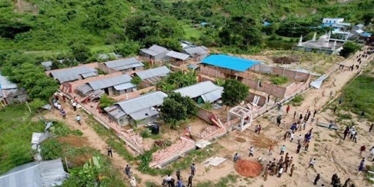 জঙ্গল সলিমপুরে যৌথ বাহিনীর অভিযান শুরু