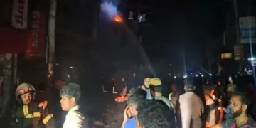 মাওনায় ট্রান্সফরমার বিস্ফোরণের আগুন দগ্ধ ৩