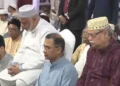 জাতীয় ঈদগাহে ঈদের নামাজ পড়লেন রাষ্ট্রপতি ও প্রধানমন্ত্রী