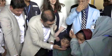 দেশজুড়ে হাম-রুবেলার টিকাদান কর্মসূচি উদ্বোধন করলেন স্বাস্থ্যমন্ত্রী