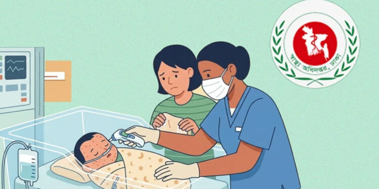 দেশে ২৪ ঘণ্টায় হামে ২ শিশুর মৃত্যু