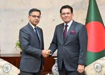 পররাষ্ট্রমন্ত্রীর সঙ্গে ভারতীয় হাইকমিশনারের বিদায়ী সাক্ষাৎ