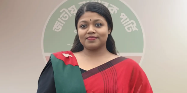 বিনা প্রতিদ্বন্দ্বিতায় নির্বাচিত নুসরাত তাবাসসুম