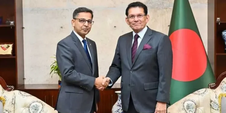 পররাষ্ট্রমন্ত্রীর সঙ্গে ভারতীয় হাইকমিশনারের বিদায়ী সাক্ষাৎ