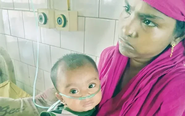 হামে আক্রান্ত ছেলে, দিশাহারা বাবা
