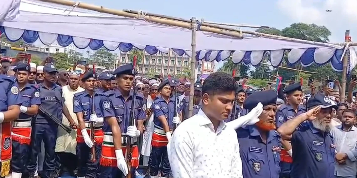 ভোলায় চিরনিদ্রায় শায়িত তোফায়েল আহমেদ