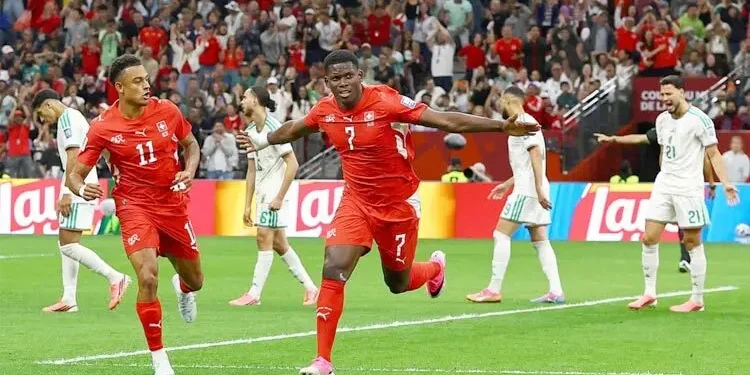 আলজেরিয়াকে হারিয়ে শেষ ষোলোতে সুইজারল্যান্ড