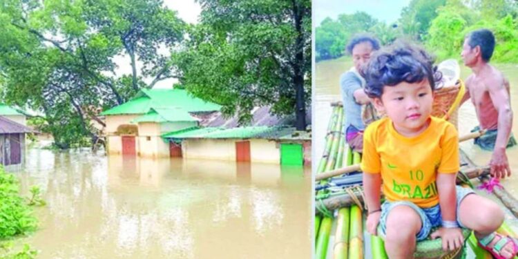 দেশে বন্যার ভয়াবহতা বাড়ছেই, পানিবন্দি ১০ লক্ষাধিক মানুষ