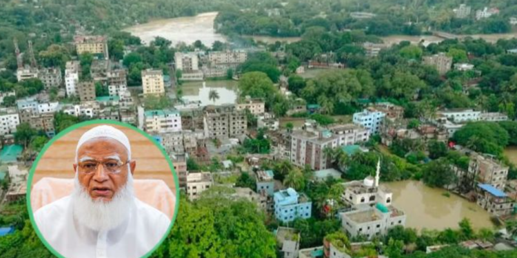 চট্টগ্রামে বন্যাকবলিত এলাকা পরিদর্শনে জামায়াত আমীর