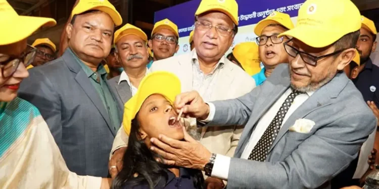 দেশজুড়ে কলেরা টিকার ক্যাম্পেইন শুরু