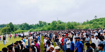 কুমিল্লা বিশ্ববিদ্যালয়ে অপ্রতিমের প্রথম জানাজা সম্পন্ন