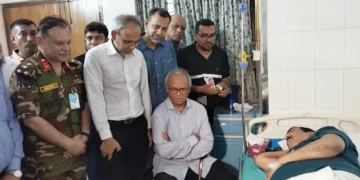অসুস্থ মন্ত্রীদেরকে দেখতে হাসপাতালে বিএনপির ভারপ্রাপ্ত মহাসচিব