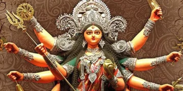শারদীয় দুর্গাপূজায় আজ সপ্তমী তিথির দ্বিতীয় দিন